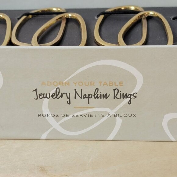 West Elm Jewelry Napkin Rings - Mid Century Style - Picture 3 of 7
